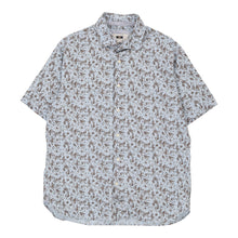  Joseph Abboud Patterned Shirt - Large Blue Cotton patterned shirt Joseph Abboud   