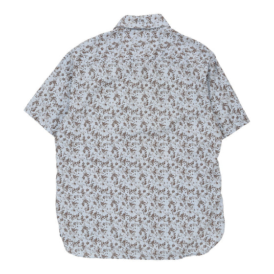 Joseph Abboud Patterned Shirt - Large Blue Cotton patterned shirt Joseph Abboud   