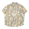 Point Zero Hawaiian Shirt - XL Yellow Polyester hawaiian shirt Point Zero   