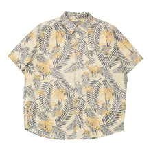  Point Zero Hawaiian Shirt - XL Yellow Polyester hawaiian shirt Point Zero   