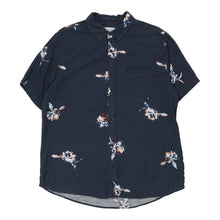 Cotton On Patterned Shirt - Medium Navy Cotton patterned shirt Cotton On   