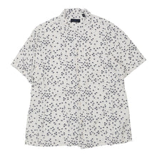  Toscano Patterned Shirt - Large Black & White Viscose patterned shirt Toscano   