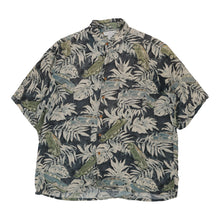  Jay Jacobs Hawaiian Shirt - Large Green Viscose hawaiian shirt Jay Jacobs   