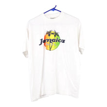  Vintage white Jamaica Reggae T-Shirt - mens medium