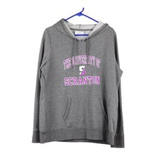  Vintage grey University Of Scranton Champion Hoodie - womens xx-large
