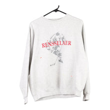  Vintage grey Rensselaer Time Out Sweatshirt - mens large