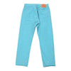 Vintage teal 501 Levis Jeans - mens 34" waist