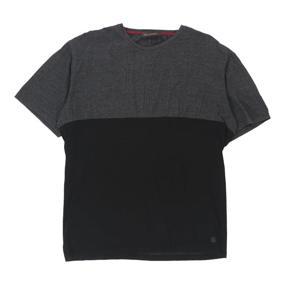 Vintage grey Trussardi T-Shirt - mens xx-large
