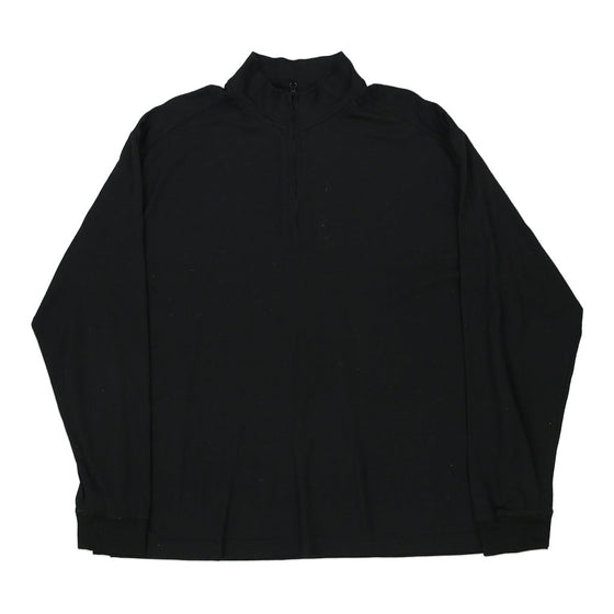 Vintage black Woolrich 1/4 Zip - mens xx-large