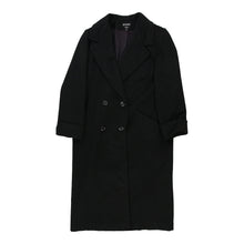  Vintage black Braefair Overcoat - womens x-large