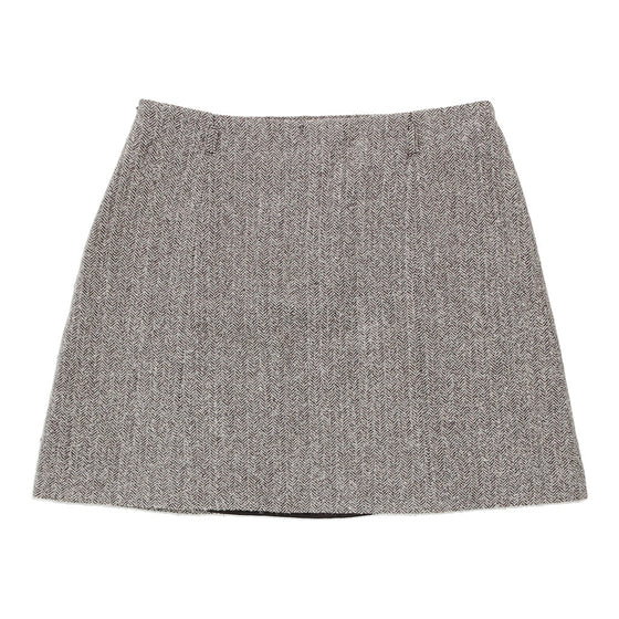 Vintage grey Gai Mattiolo Mini Skirt - womens 28" waist