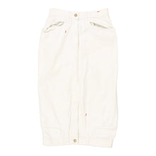 Vintage white Bootleg Moschino Midi Skirt - womens 26" waist