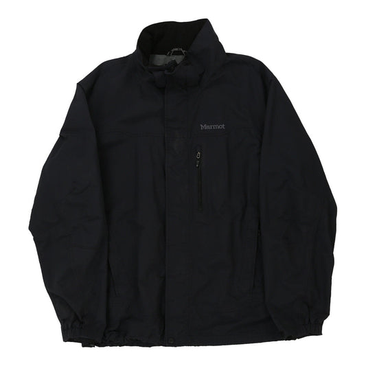 Vintage Marmot Jacket - XL Black Nylon