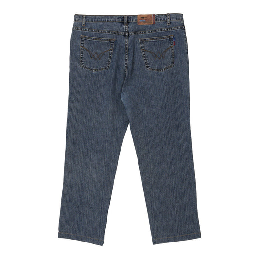 Vintage Re&X Jeans - 38W UK 20 Blue Cotton