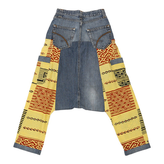Vintage Age 7-8 Garcia Trousers - Small Multicoloured Cotton