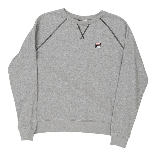 Vintage grey Fila Sweatshirt - womens large