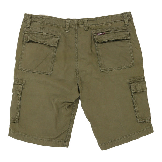 Vintage Carrera Cargo Shorts - 40W 12L Khaki Cotton