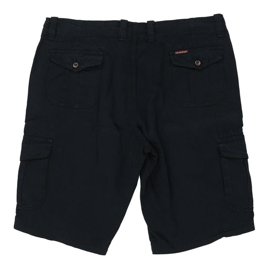Vintage Carrera Cargo Shorts - 39W 12L Navy Cotton