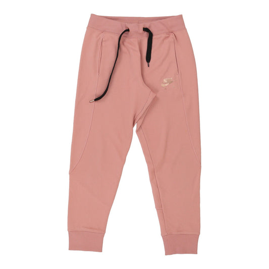 Vintage Nike Joggers - Medium Pink Cotton Blend