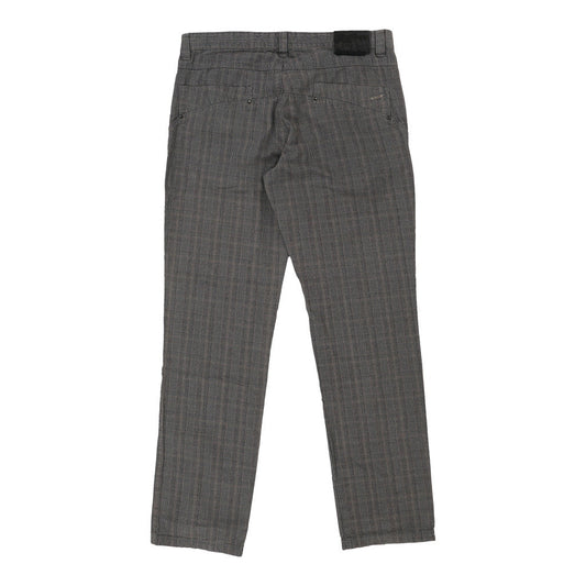 Vintage grey Key - Up Trousers - mens 38" waist