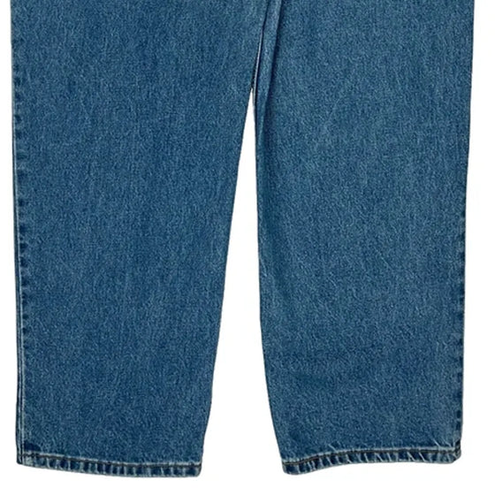 Relaxed Straight Leg Levis Jeans - 38W 32L Blue Cotton