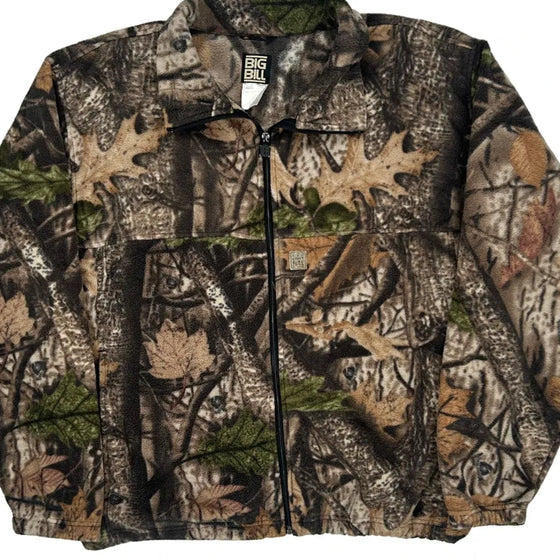 Big Bill Fleece Jacket - XL Camo Polyester