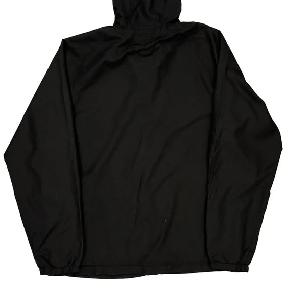 Quiksilver Windbreaker - Large Black Polyester