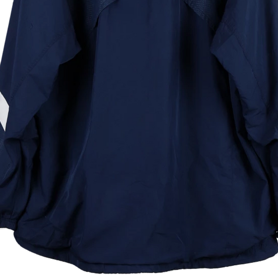 Vintage navy Akron Zips Football Adidas Track Jacket - mens large