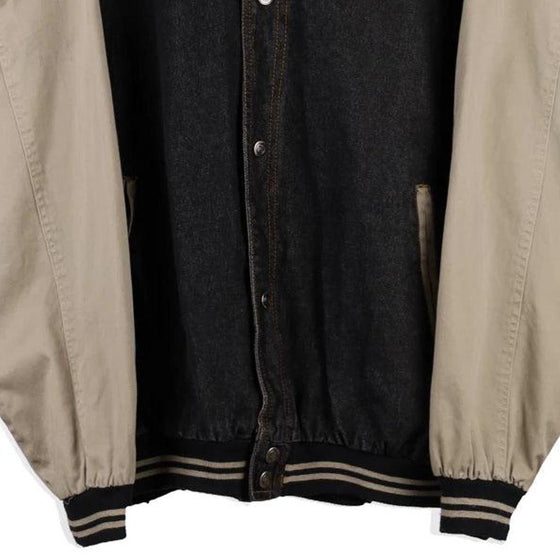 Vintageblack Pennsylvania State Police Jon Lauren Varsity Jacket - mens x-large