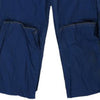 Vintage blue College Dungarees - mens 29" waist