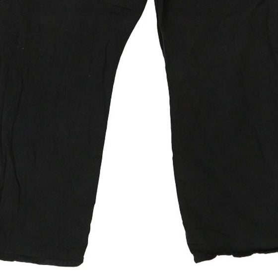 Vintage black Wrangler Cargo Trousers - mens 36" waist