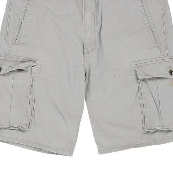 Vintage grey Levis Cargo Shorts - mens 34" waist