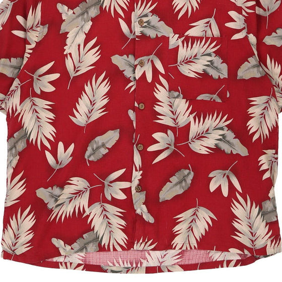 Vintage red Caribbean Hawaiian Shirt - mens large
