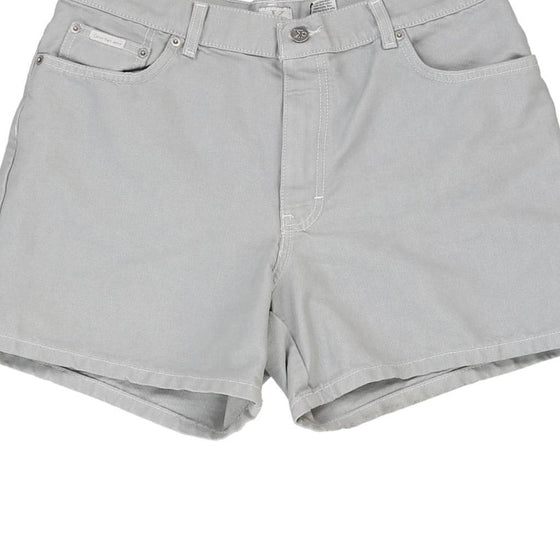 Vintage grey Calvin Klein Jeans Denim Shorts - womens 33" waist