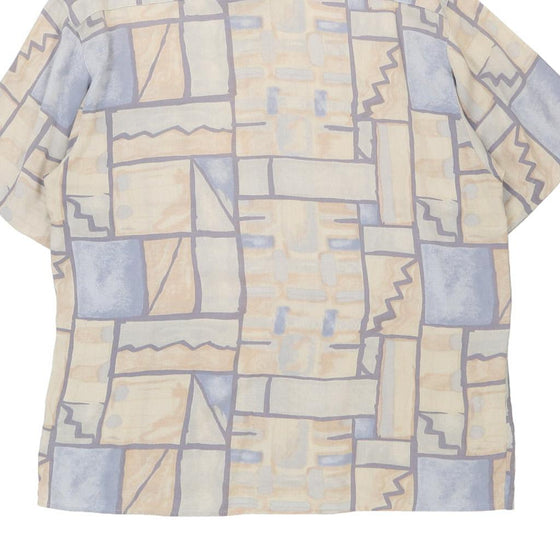 Vintage multicoloured Flagship Patterned Shirt - mens large