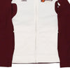 Vintage white Stow Lady Bulldogs Basketball Adidas Track Jacket - womens large