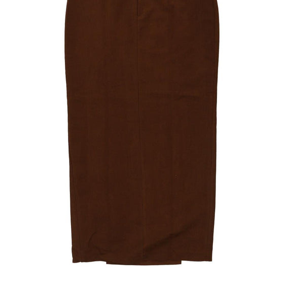 Vintage brown Gus Maxi Skirt - womens 32" waist