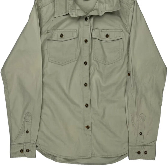 Carhartt Shirt - Small Beige Cotton Blend