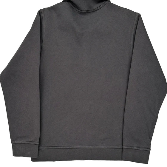 Nike 1/4 Zip - Small Grey Cotton Blend