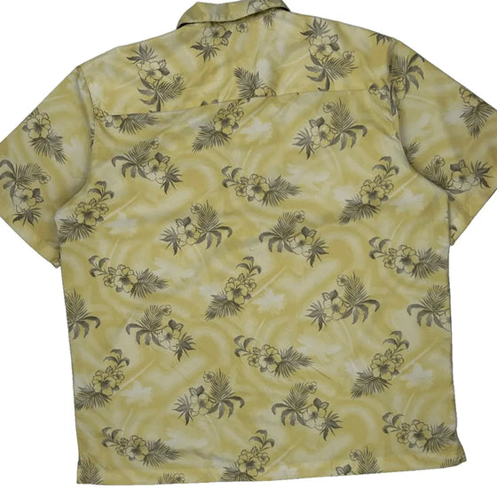 Trader Bay Hawaiian Shirt - XL Beige Cotton