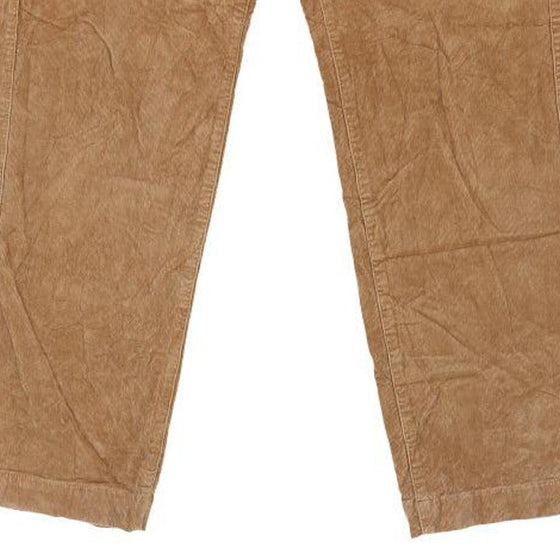 Vintage brown Pendleton Cord Trousers - womens 34" waist