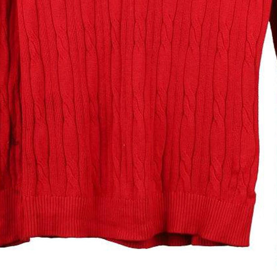 Vintage red Lacoste Jumper - womens x-large