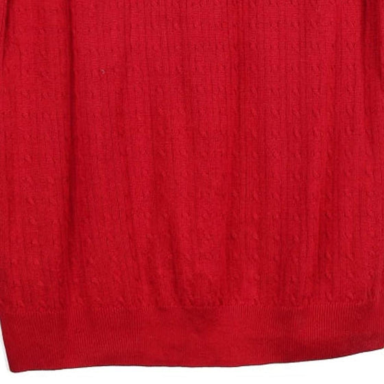 Vintage red Tommy Hilfiger Sweater Vest - mens large