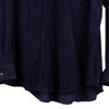 Vintage navy Nautica Cord Shirt - mens x-large