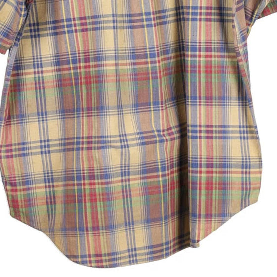 Vintage multicoloured Tommy Hilfiger Short Sleeve Shirt - mens large