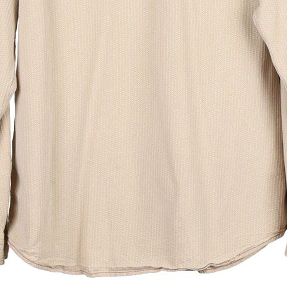 Vintage beige Tommy Hilfiger Shirt - mens x-large