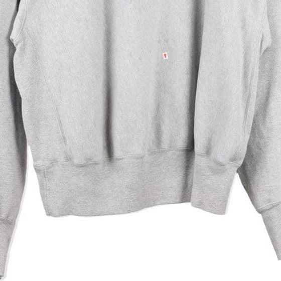 Vintage grey Stonehill College Champion Sweatshirt - mens x-large