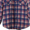 Vintageblue Outdoor Exchange Flannel Shirt - mens large