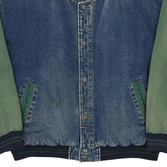 Vintage blue Authentic Collection Varsity Jacket - mens large