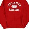 Atlanta Falcons Reebok NFL Hoodie - Medium Red Cotton Blend - Thrifted.com
